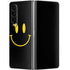 Black Happy Face Galaxy Z Fold4 5G Skin